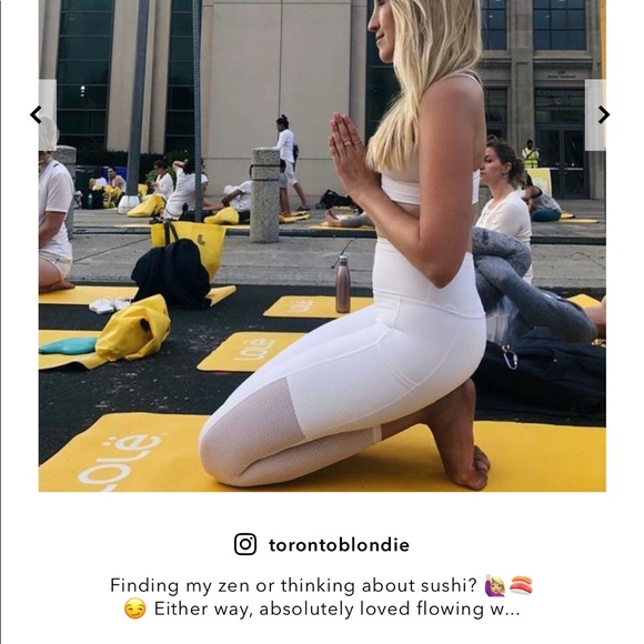 Aerie white athletic pants - Picture 5 of 5